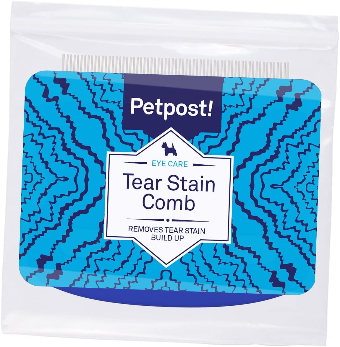  Petpost | Peine Cepillo Limpiador de Manchas Oculares para Perros – con Dientes Extra Finos para Quitar Eficientemente Costras y Mucosidad a tu Shih Tsu o Maltés 