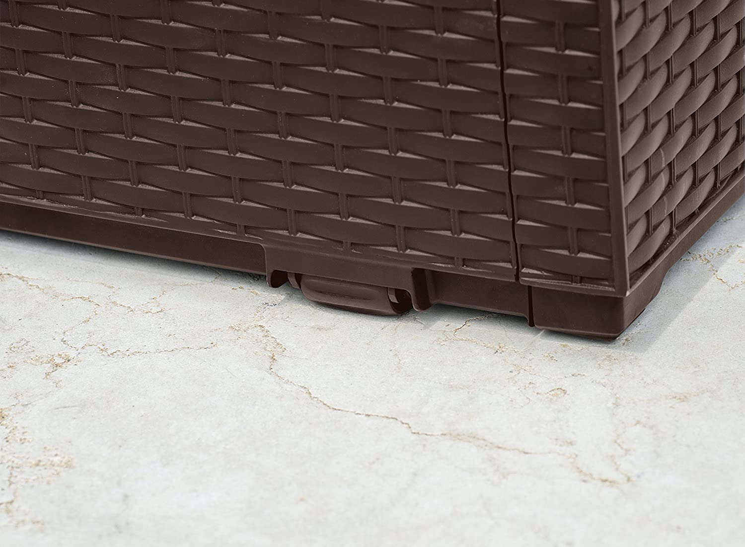  Keter Capri Arcón exterior, Marrón, 53.5x123x57 cm 