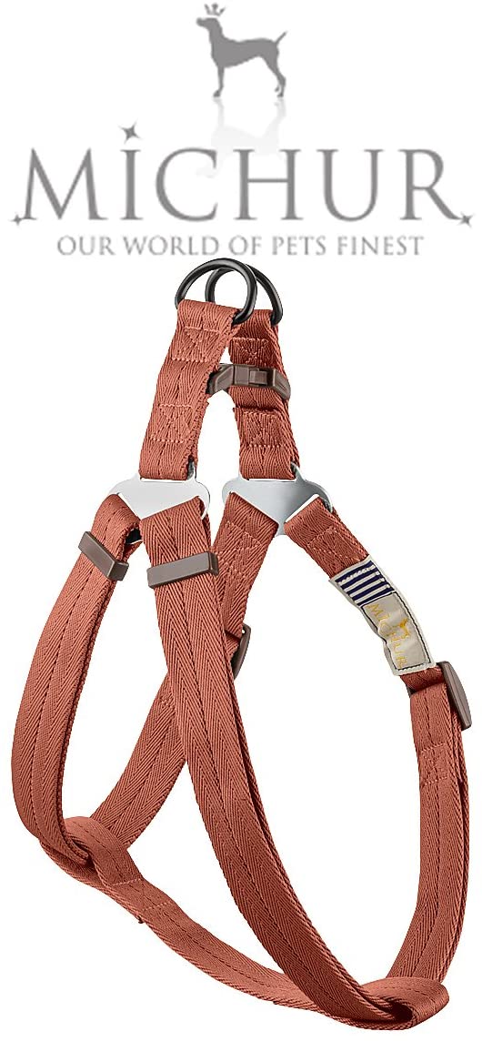  Perros Estilo Vintage de MICHUR Carola, arnés para Perros de Nylon, arneses para Perros de Pecho Disponibles en Diferentes tamaños y Colores 