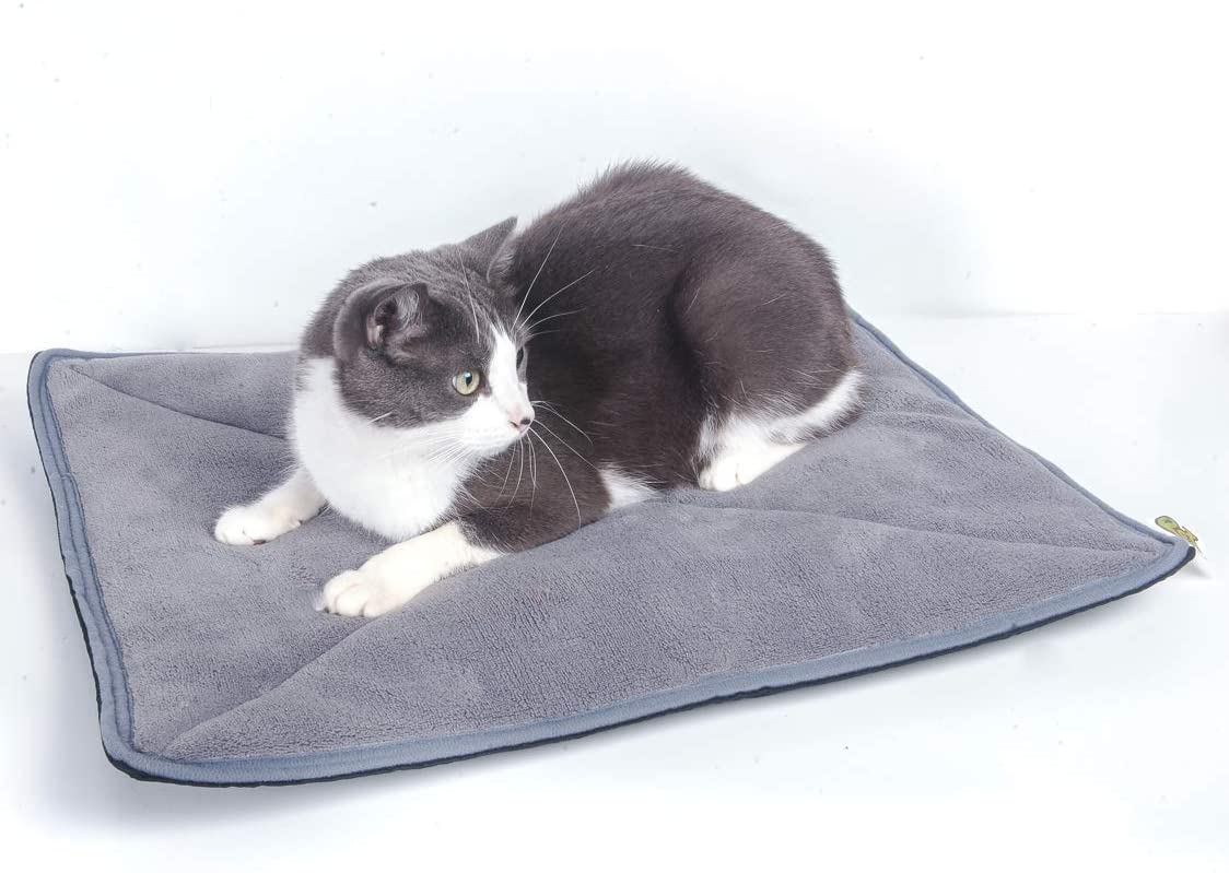  Pet Magasin Gato Cama Caliente Termal Mat Pads para Gatos, Perros, Perritos y Otros pequeños casa Mascotas, 2 Count 