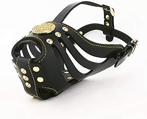  Bestia Bozal de Cuero de Perro Maximus 