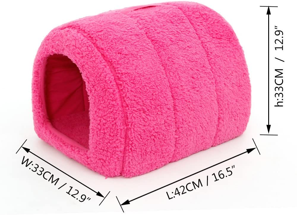  Cama con forma de cueva para mascotas, de la marca Pawz Road 