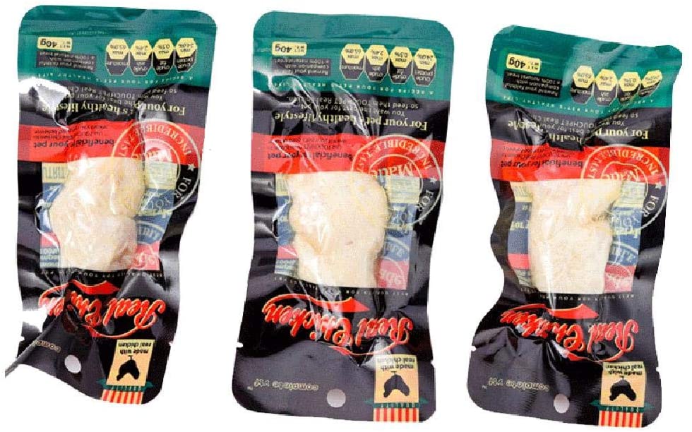  cheerfulus-1 Golosinas para Mascotas Pollo hervido, golosinas para Perros Naturales y orgánicas Bajas en calorías, bocadillos para Perros Gatos Alimentos para Mascotas 
