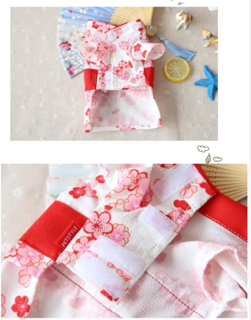  FTFDTMY Toalla Kimono Linda de Gato, Toalla Absorbente de baño Pomerania de Corgi de Bulldog francés - Albornoz de Perro para el hogar del apartamento del Estudiante (Color: B, Tamaño: M) 