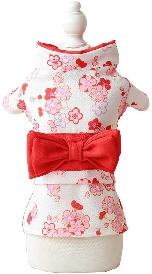  FTFDTMY Toalla Kimono Linda de Gato, Toalla Absorbente de baño Pomerania de Corgi de Bulldog francés - Albornoz de Perro para el hogar del apartamento del Estudiante (Color: B, Tamaño: M) 