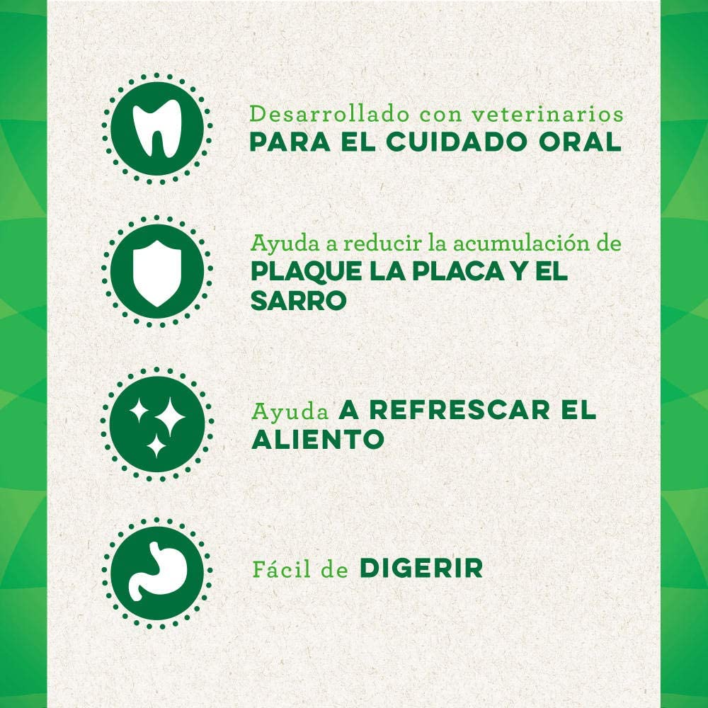 Greenies Snack Dental Teenie para Perros Toy, Bolsa de 340g (Pack de 6) 
