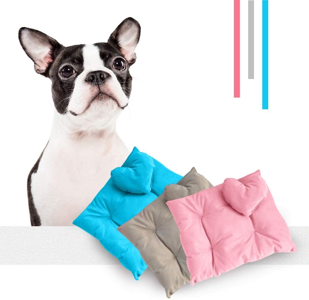  GUPENG Cama para Mascotas Súper Felpa Camas for Mascotas, Cama de Princesa Mat pequeño y Mediano tamaño del Animal doméstico de la Perrera extraíble Lavable, tamaño: 30 * 20cm (Color : Pink) 