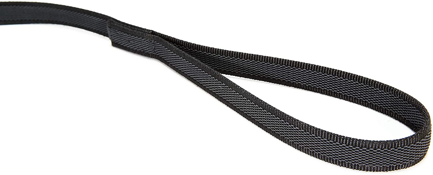  Julius-K9 Correa, Negro-Gris, 2 cm 