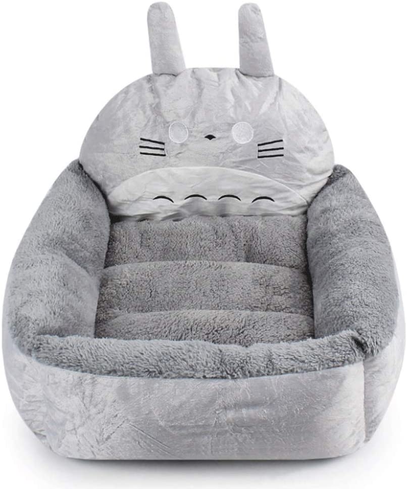 JYLJL Dibujos Animados De Algodón Tridimensional Acolchada De Piel De Cordero De Piel De Cordero Gruesa Pet Nest Cat Litter (Color : A5, Size : Large 55X50X30CM) 