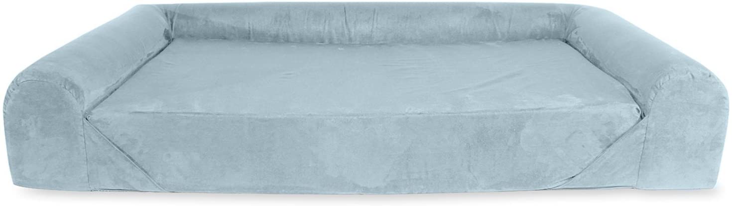  KOPEKS Deluxe - Sofá Cama ortopédico de Espuma viscoelástica, tamaño Grande, Color Gris 