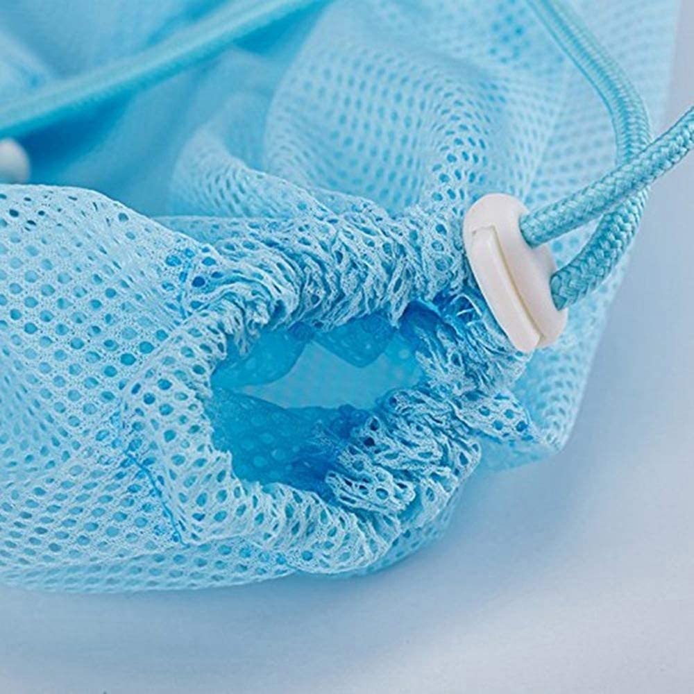  LIBWX Bolsa de restricción para el baño de Mascotas, Bolsa de Malla de poliéster para morder, morder rasguño, Ducha, Limpieza de Orejas, alimentación de medicamentos 