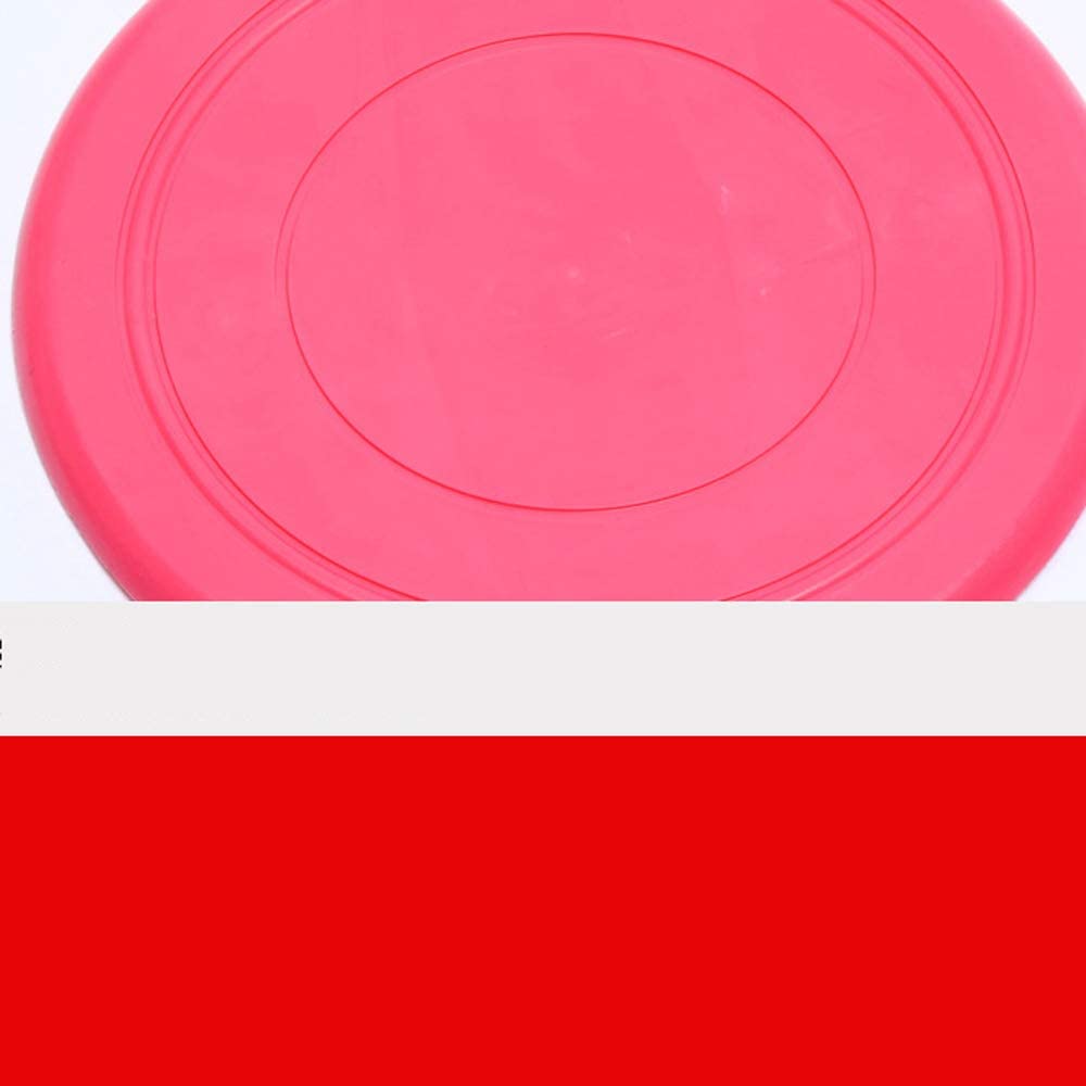  LIBWX Perro de Mascota Frisbee Juguete de Entrenamiento Flying Disc Saucer Cyber Rubber Flying Saucer para Perros pequeños y medianos 