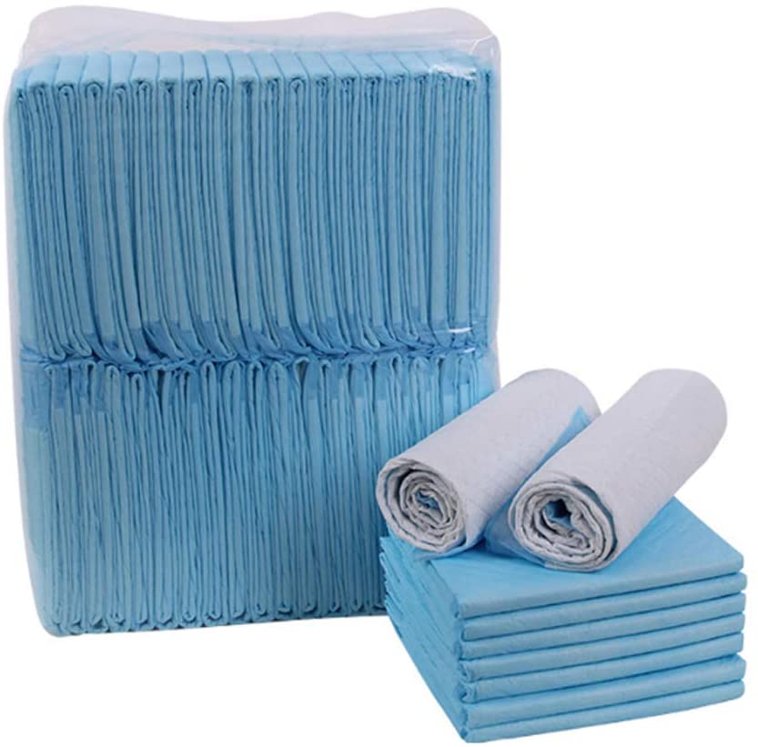  MFS Venta al por Mayor Pañales Desechables pañales absorben Agua Pet Pet Pad orina de Perro Mojado Productos para Mascotas camada Pad (M-50pcs) 