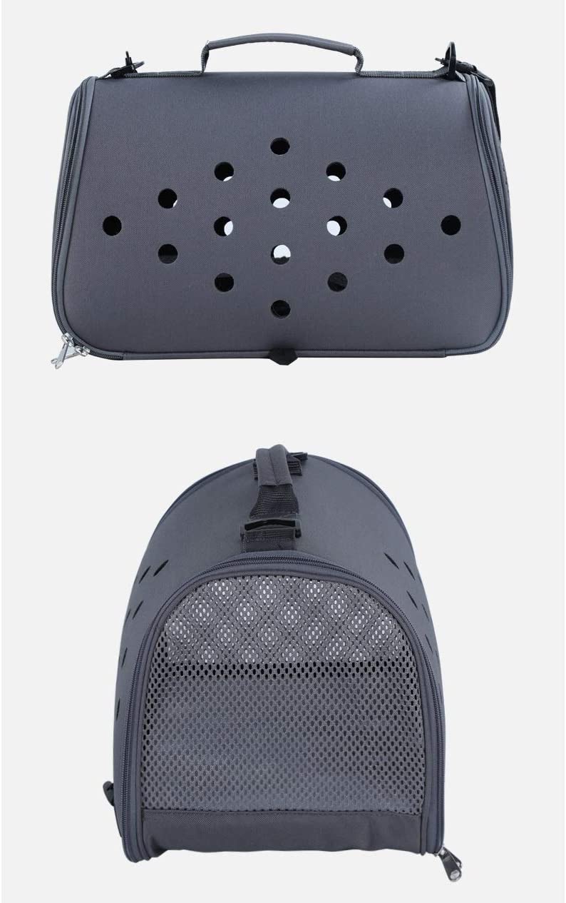  Perro Bolso Portador para Perros Pequeños Portátil Transportador De Mascotas Mochila Viaje Respirable para Andar En Bicicleta Excursionismo De Viaje Acampar 1-4kg/1-9lb（4 Colores） 