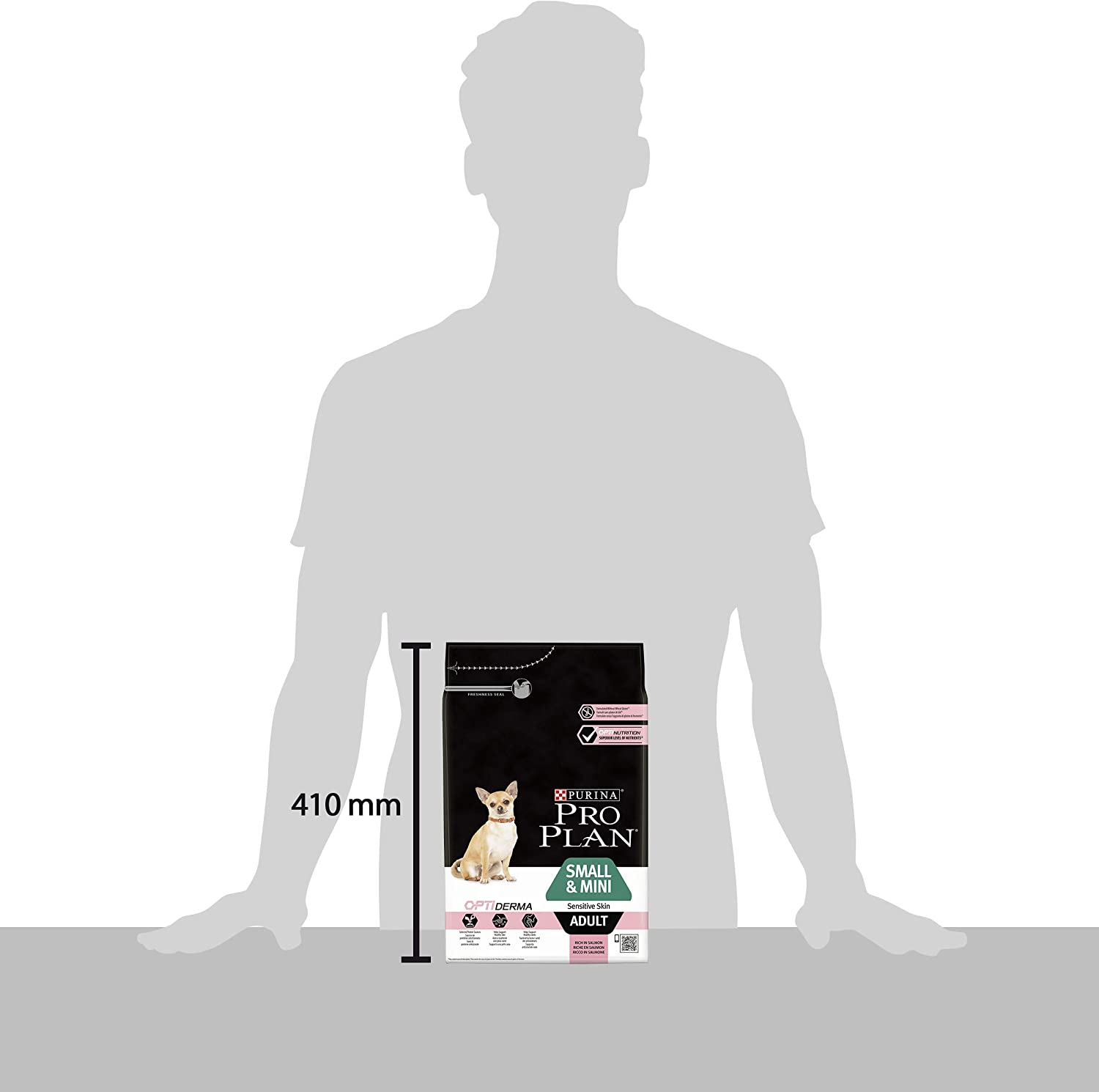 Purina ProPlan Small Derma pienso para Perro Adulto Salmón 4 x 3 Kg 