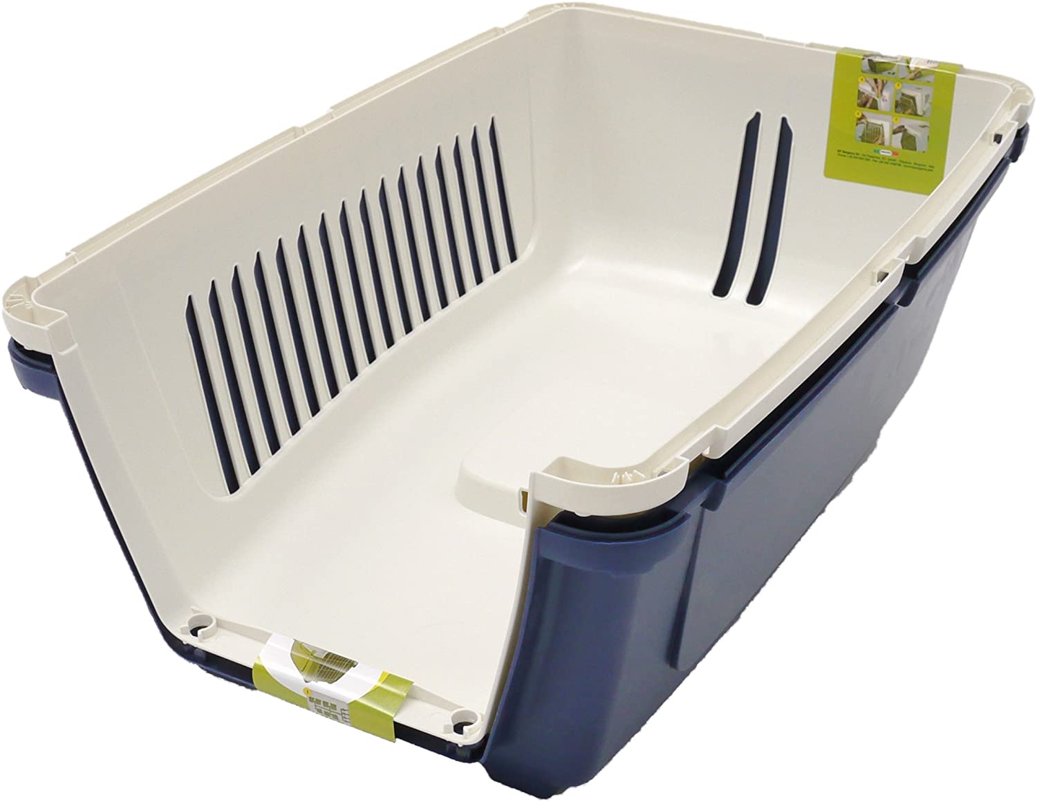  Rosewood Vision Classic - Transportín para Gatos y Mascotas (60 cm), Color Azul 