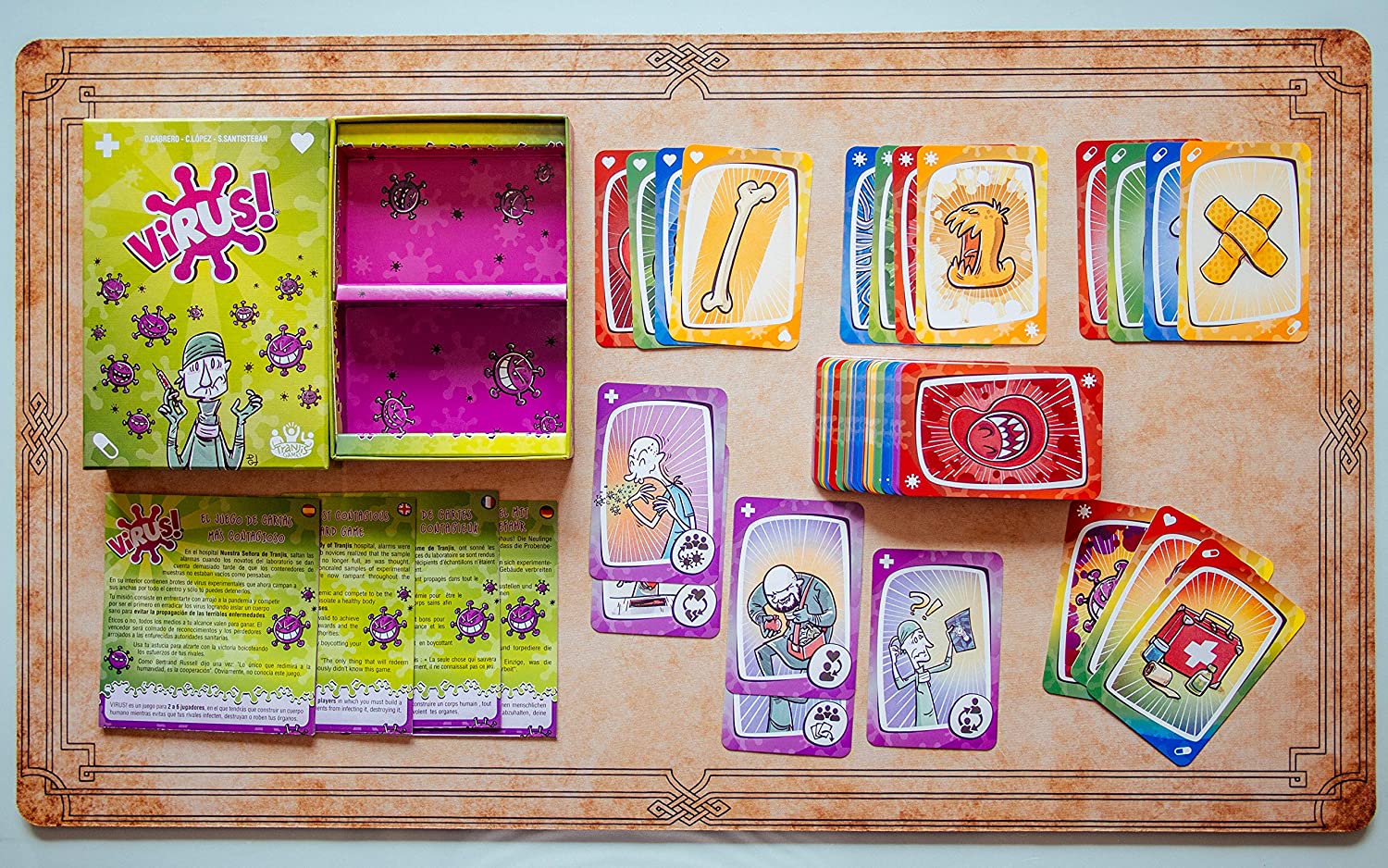  Tranjis Games - Virus! - Juego de cartas (TRG-01vir) 