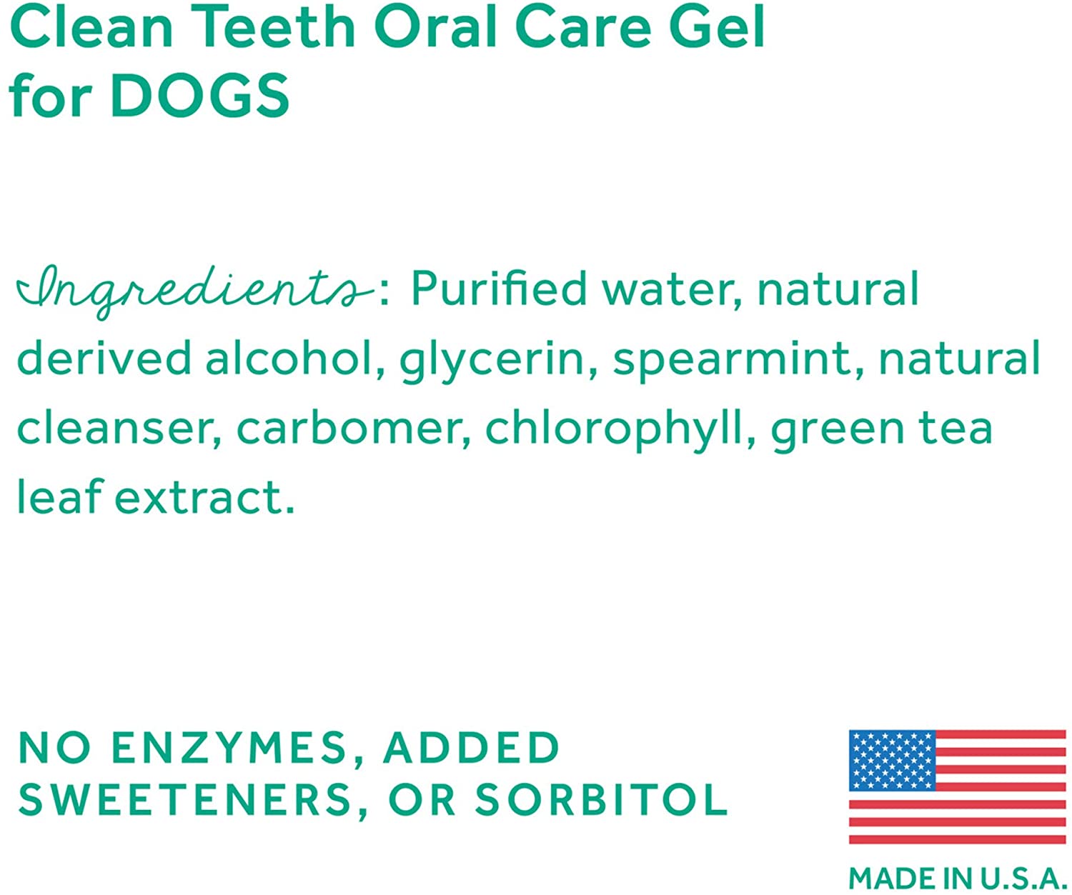  TROPICLEAN 0645095010253 - Clean Dientes Oral Care Gel 118 ml 