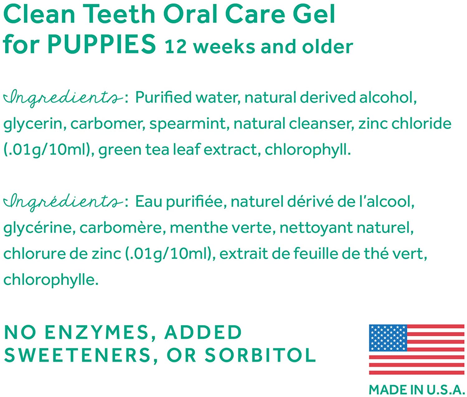  TROPICLEAN Fresh Breath, Gel de Dientes para Perros, 59 ml 