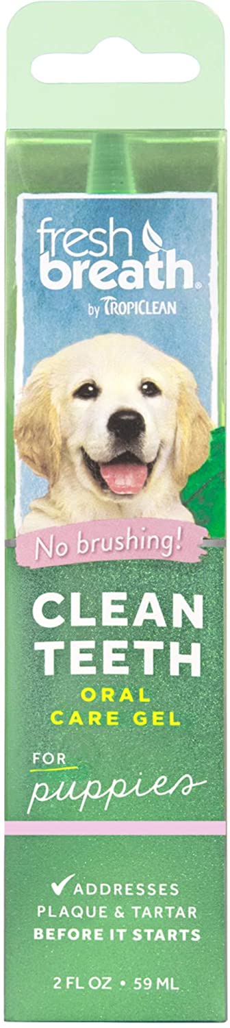  TROPICLEAN Fresh Breath, Gel de Dientes para Perros, 59 ml 