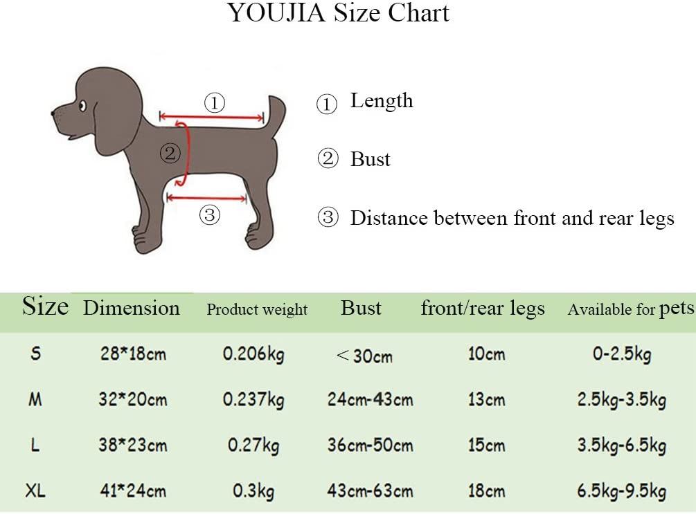  YOUJIA Mochila Bolsa para Perro Gato Mascota, Bolsa de Transporte con Gancho y Correa Ajustable Pink, S (28*18cm) 