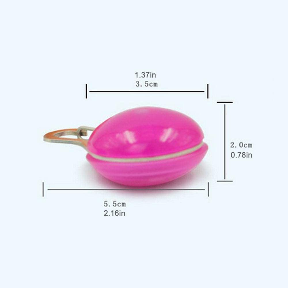  7Pcs Clip-On Colgante LED para Mascotas, AUOKER Seguridad Luz de Perro LED Collar Pet Collar luces LED para Niños, Corredores, Ciclistas, Animales al aire libre Perros, Gatos - Charms para Collares 