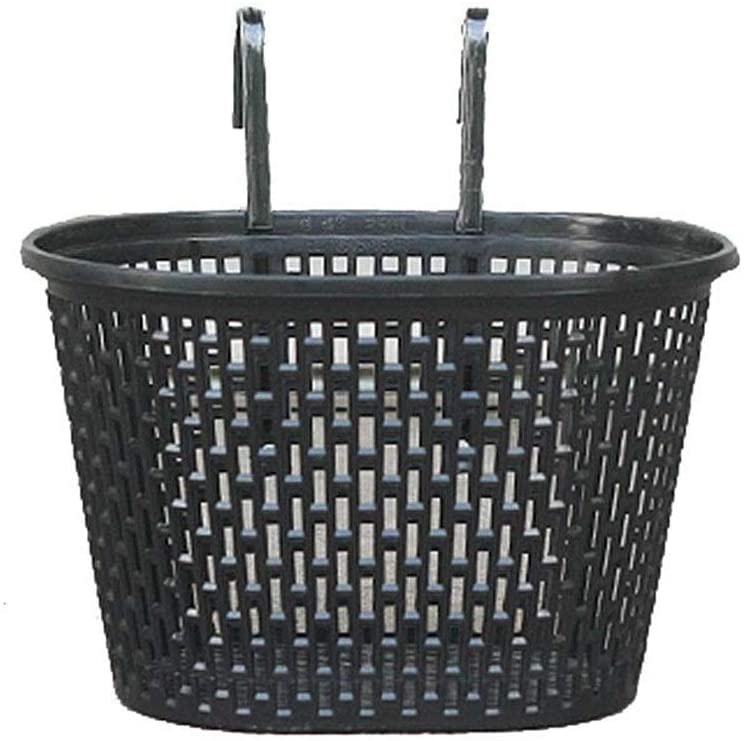 Cesta de bicicleta Cesta de bicicleta de plástico Frente desmontable Bolsa de compras de ciclo de plástico Cestas colgantes for manillar Paquete de 2 Fácil de instalar Bicicleta cesta delantera 