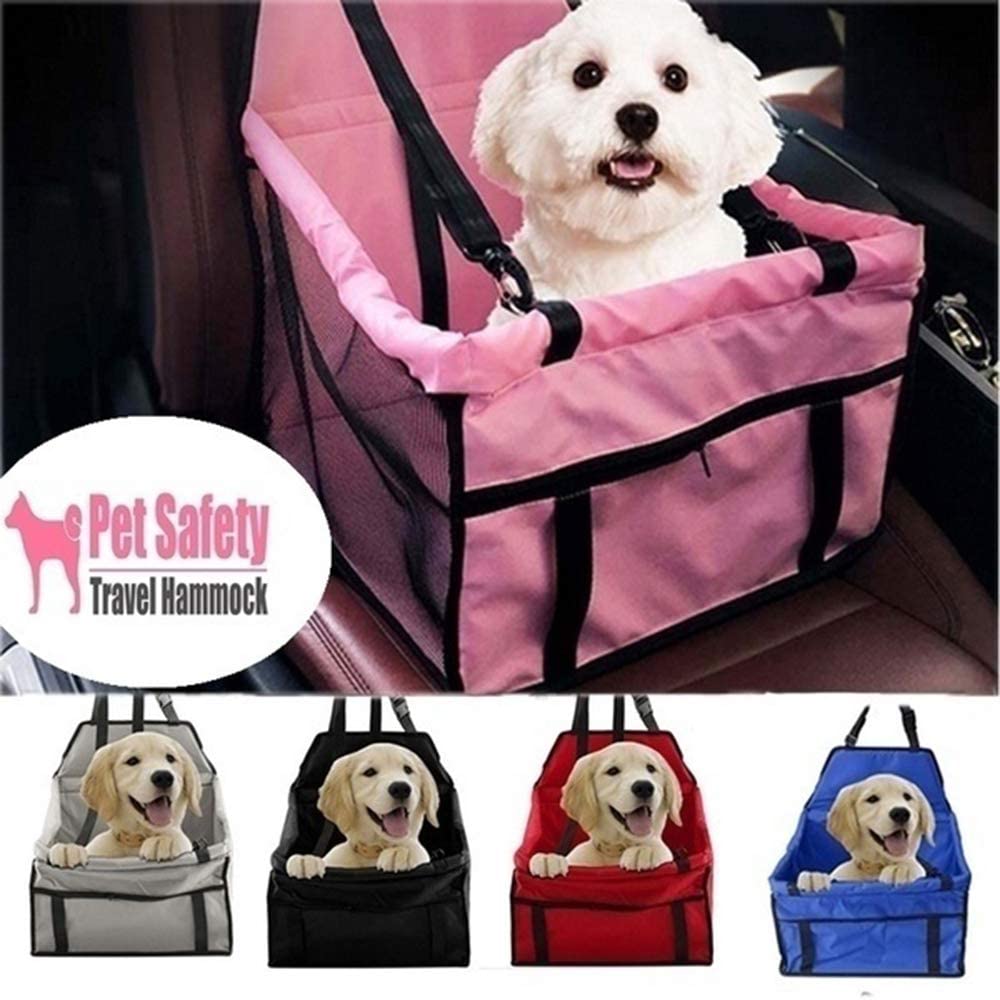  Estera del coche para mascotas, Bolsa de malla Estera del coche impermeable Bolsa de viaje para el coche Transpirable Bolsa para viaje del perro del gato del animal doméstico Suministros para mascotas 