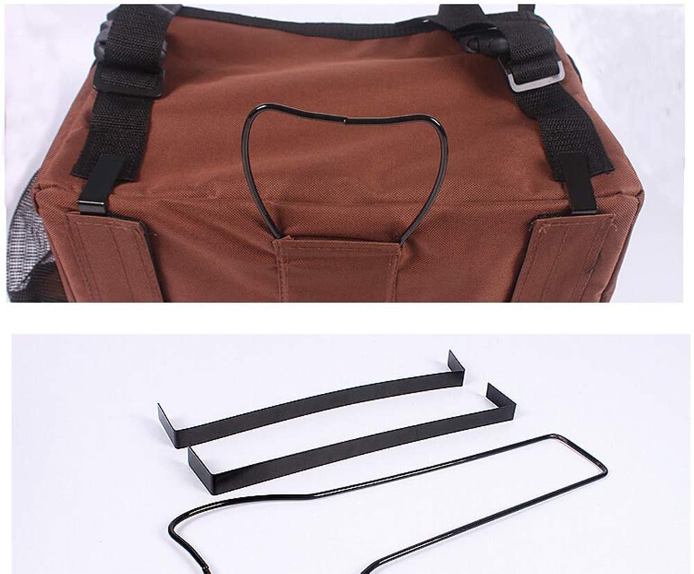  HONGFENG Oxford Bicicleta Cesta Mascota Fuera Viajar Bolsa De Bicicleta 