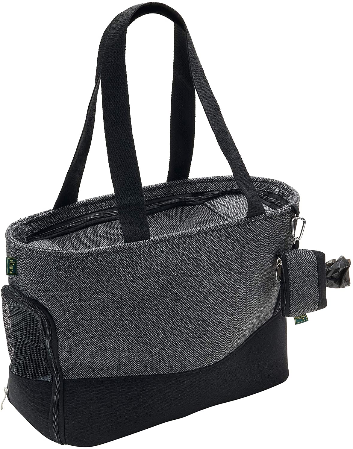  HUNTER Barcelona Carrier - Bolsa de Transporte (40 x 19 x 30 cm), Color Gris 