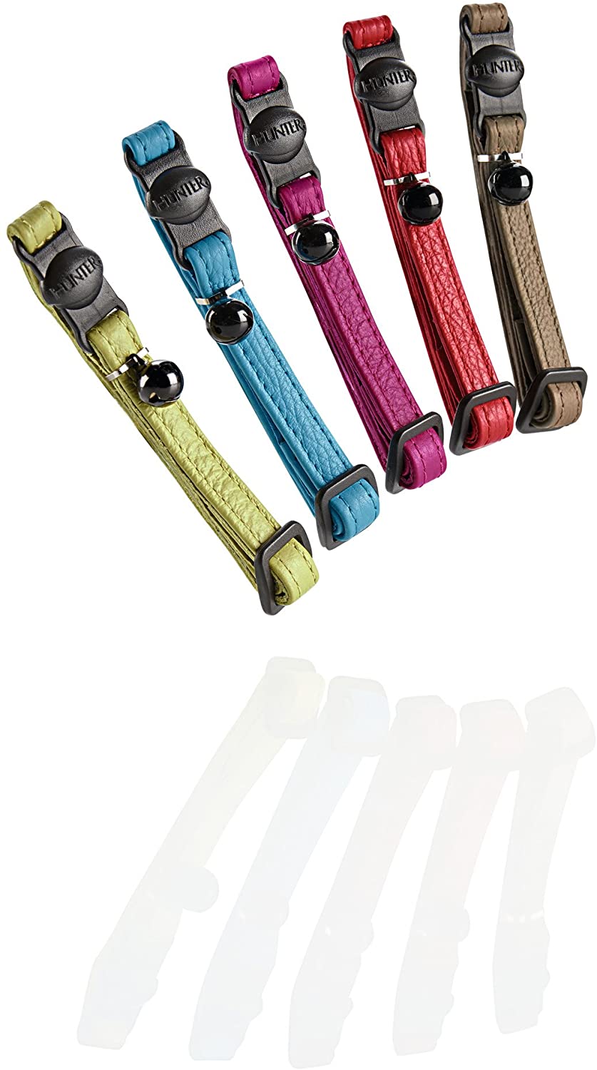  HUNTER Capri Gato Collar, de napa 