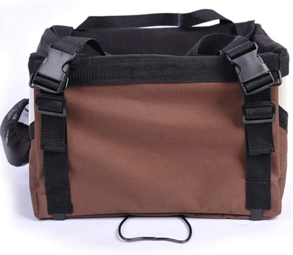  KNFBOK Bolsa Manillar cestas para Bicicletas Bolsa de Bicicleta para Mascotas,Viaje,Coche,Gato,Perro,Bicicleta,Cesta,Bicicleta,Bolsa de Bicicleta,práctica,de Menos de 6 kg - Azul 