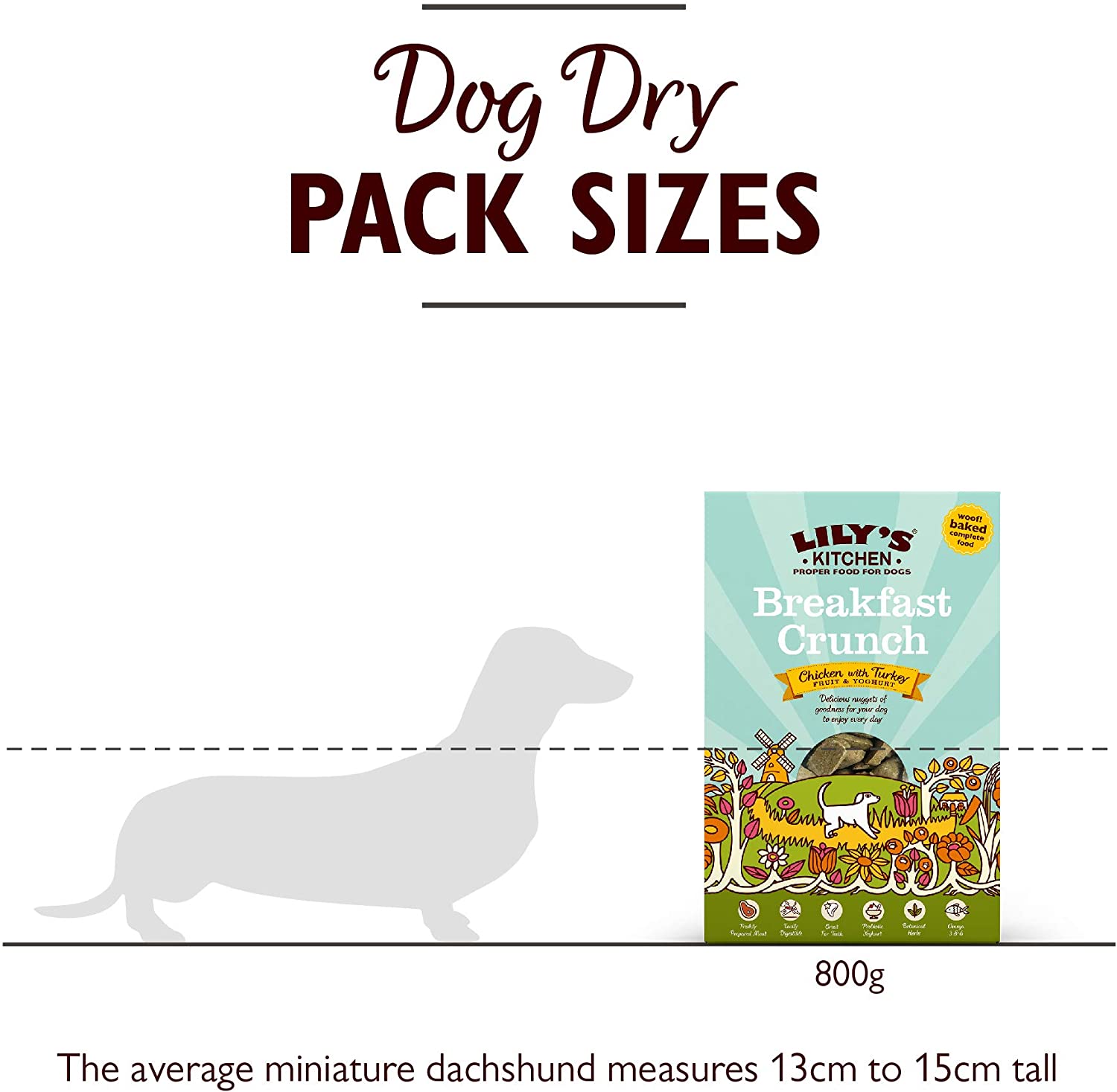  Lily's Kitchen Breakfast Crunch for Dogs 800g 
