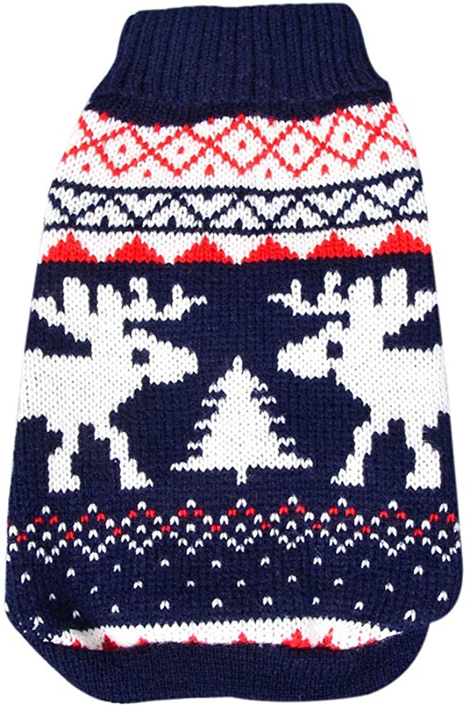  Ropa para Mascotas,Dragon868 Invierno Caliente Mascotas Perro Ropa Alto Cuello suéteres 