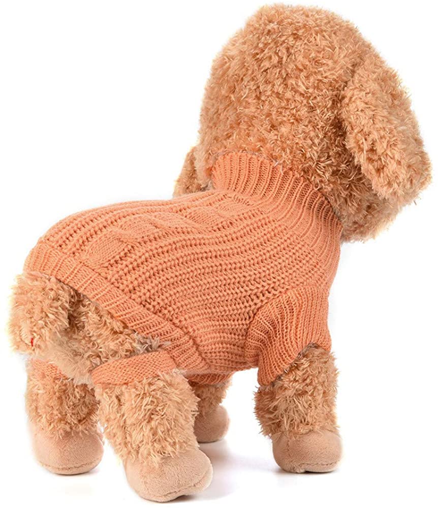  Ropa para Mascotas,Dragon868 Invierno Caliente pequeños Perros Medio Abrigos suéter frío 