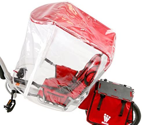  Weehoo Tagalong - Toldo para niños (Talla M), Color Rojo 