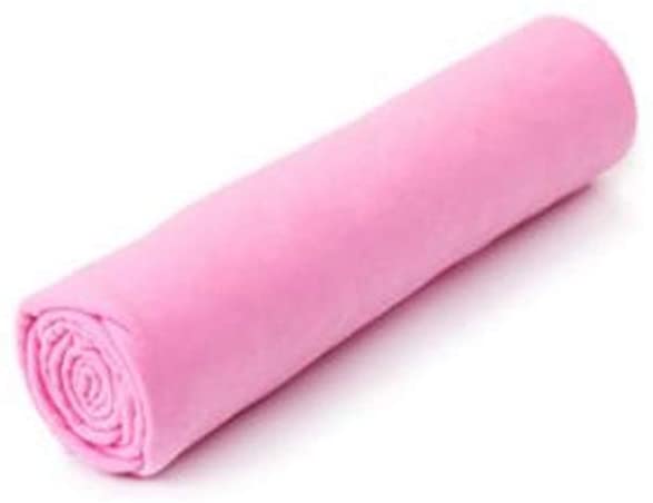  ZANGAO Económica for Mascotas Baño Perro de la Toalla Suave absorción de Agua del Pelo seco Towl baño de Lavado de Toallas for Mascotas (Color : Pink, Size : L) 