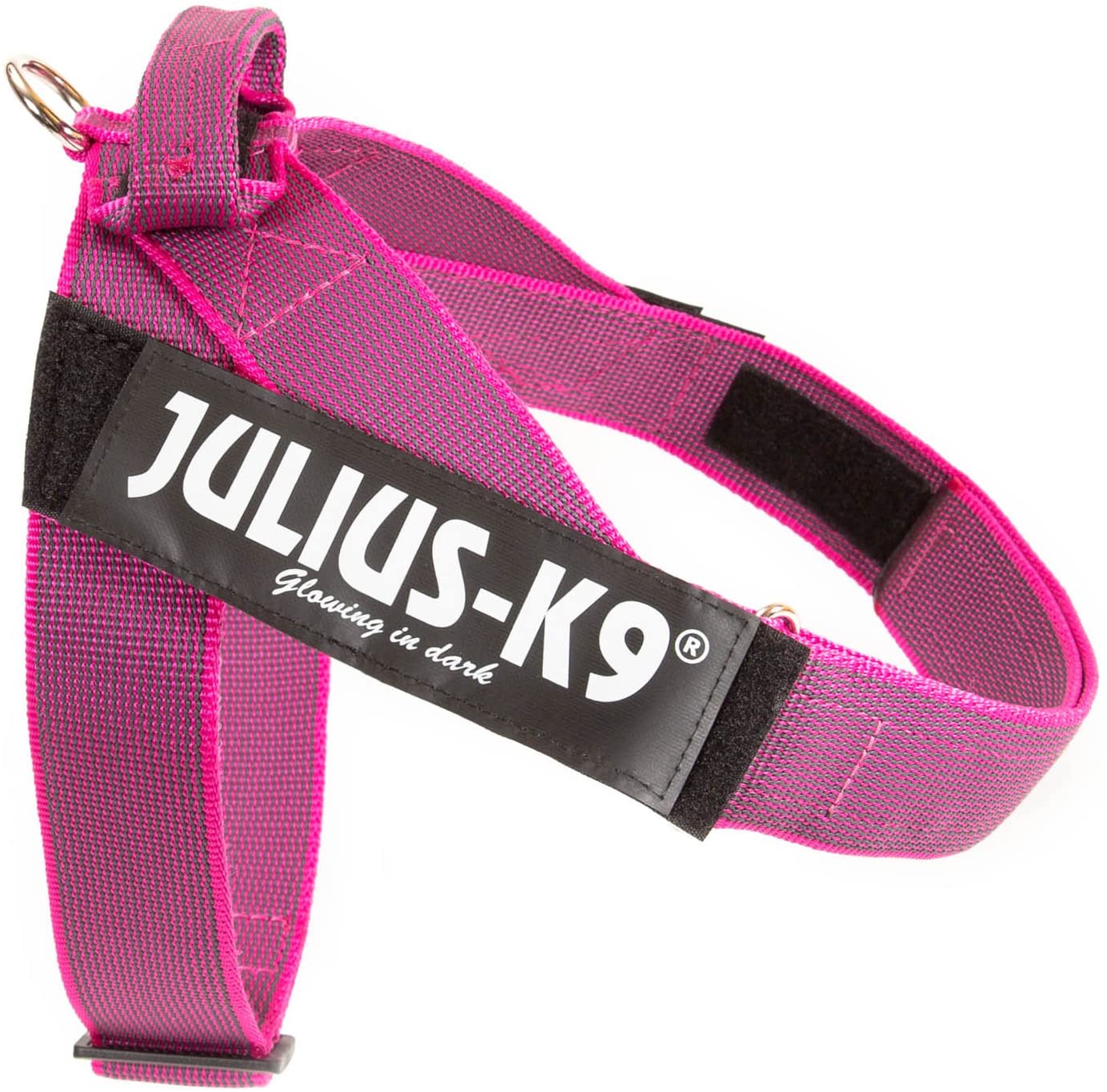  Arnés para cinturón de seguridad JULIUS-K9 y Correa para Perro, con Mango y Junta Tórica - color rosa - talla: 1 