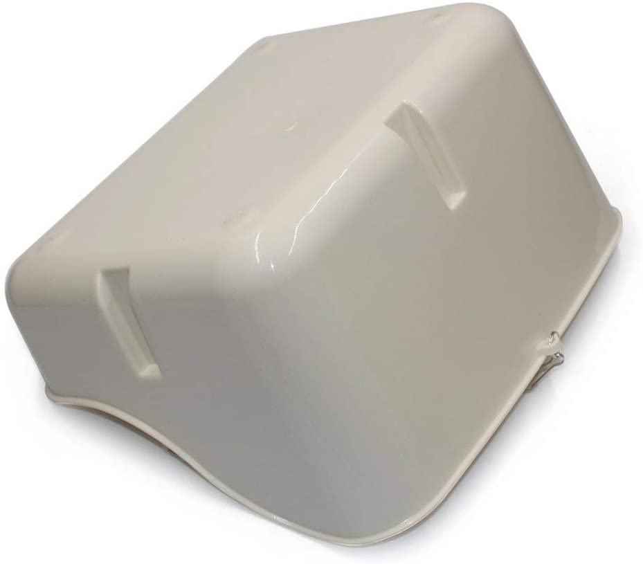  AYWJ9609 Orina antivuelco antivuelco for Inodoro de Cuatro Esquinas for Mascotas - for Hurones de Conejillo de Indias de Conejos de pequeños Animales (Color : White, Size : 22.8CM*28CM*16CM) 