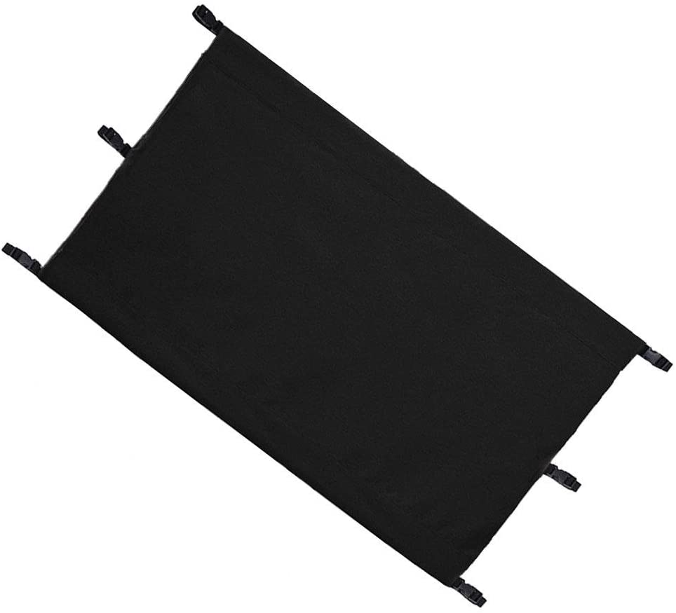  Barrera de puerta para valla de jardín, valla para valla o escalera, protección para bebés y mascotas, perros, gatos, muebles de protección para puerta, negro 