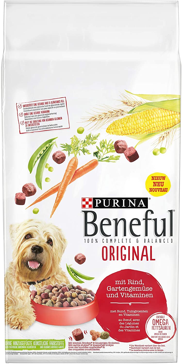  Beneful Purina Perros trockenfutter Original (con Vacuno y Verduras) 