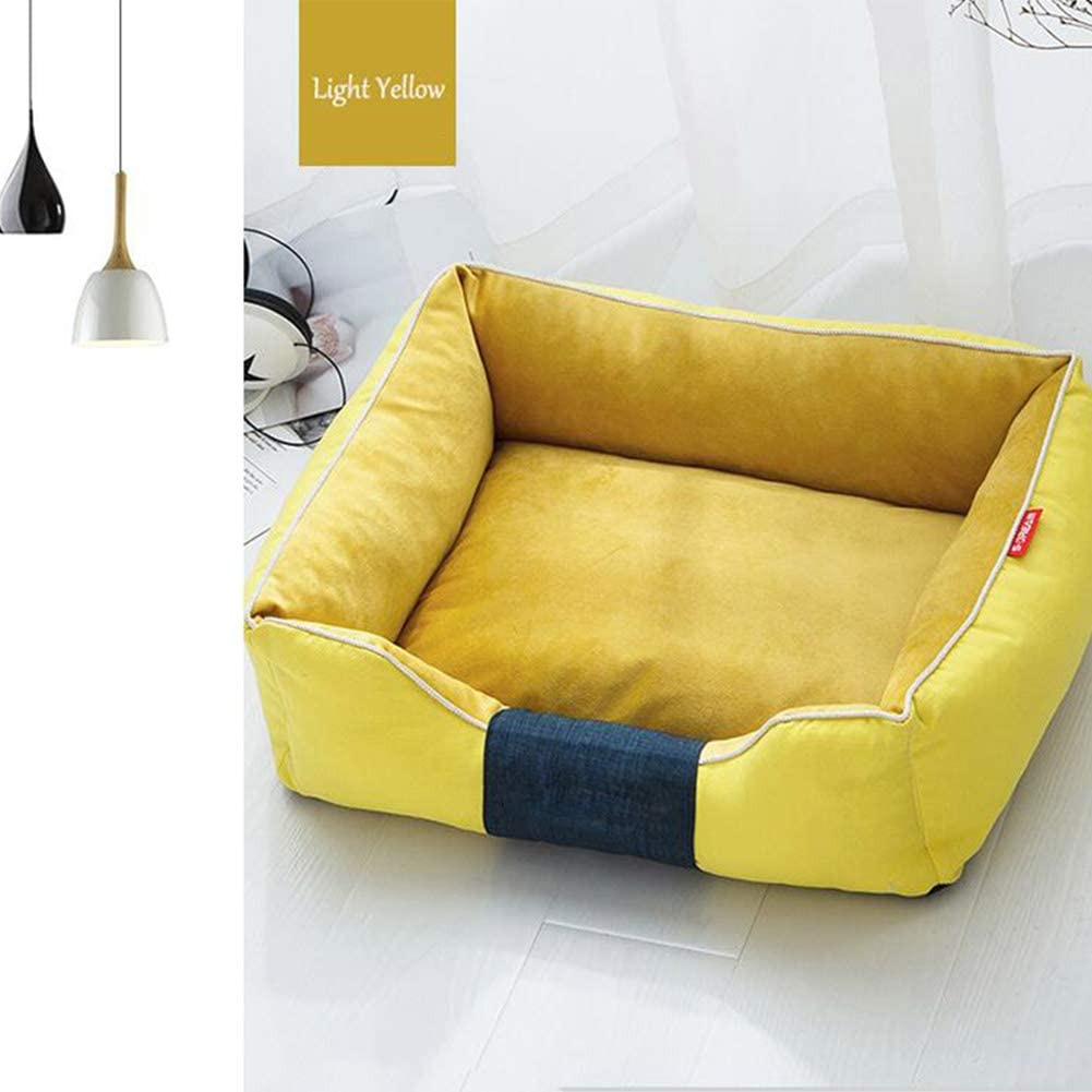  BOYH Cama Perro Invierno Creativo Nido de Gato Cuatro Estaciones Cama para Mascotas Cama para Perro sofá para Perro, Lavable Waterproof Oxford Cloth 