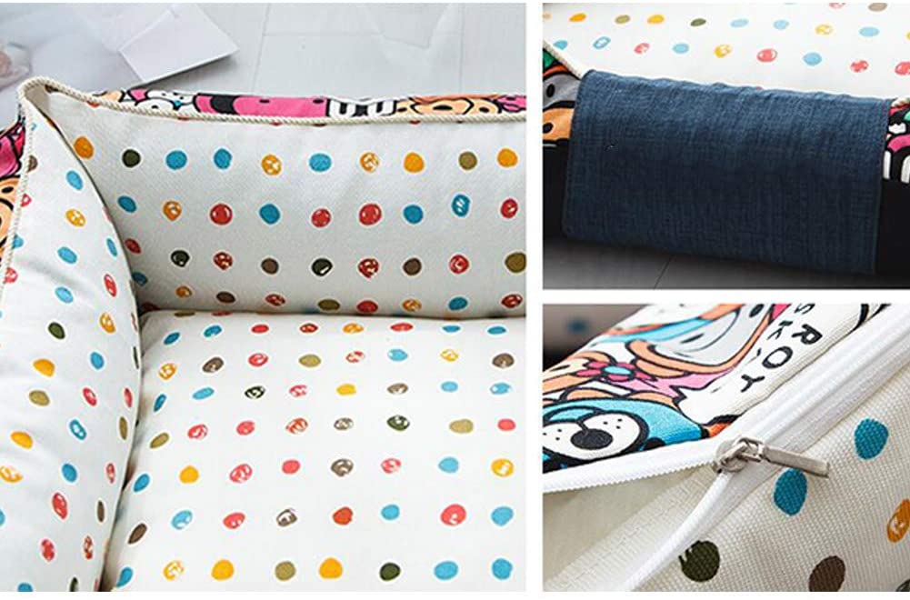  BOYH Invierno Perro Cama Creativo Nido de Gato Cuatro Estaciones Cama para Mascotas Perro Cama para sofá para, Lavable Waterproof Oxford Cloth 