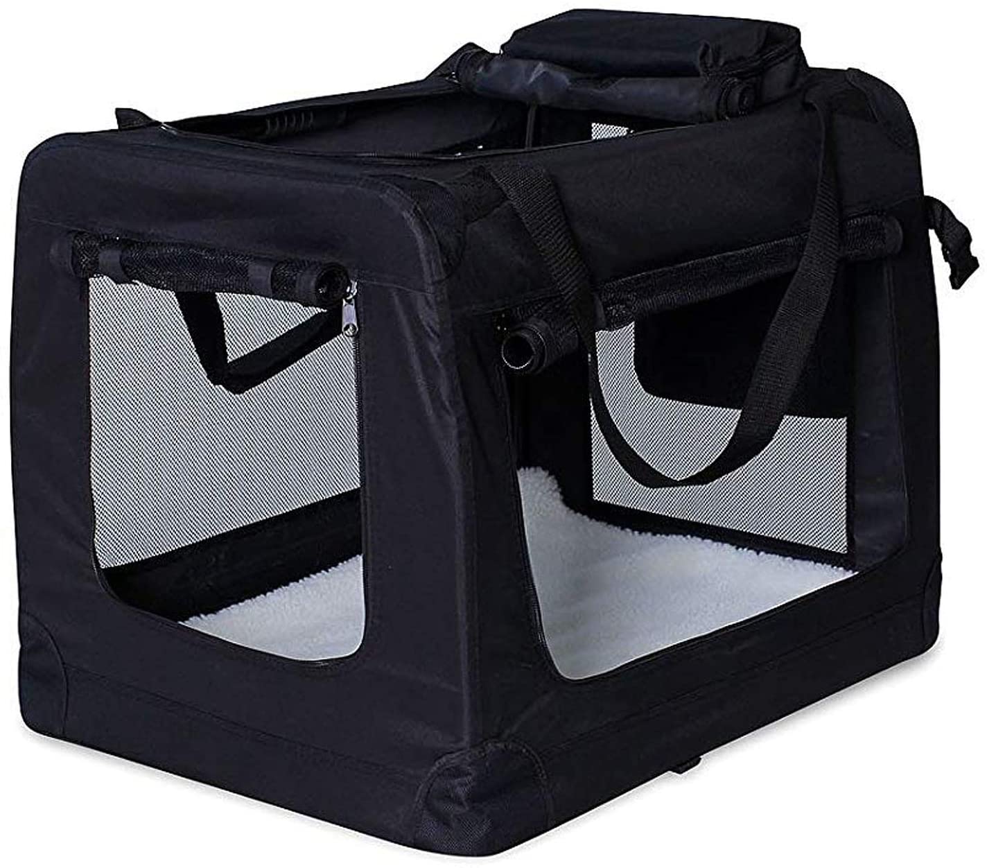  dibea TB10025 Bolsa de Transporte para Perros y Gatos, Negro, (XXXL) 101x69x70 cm 