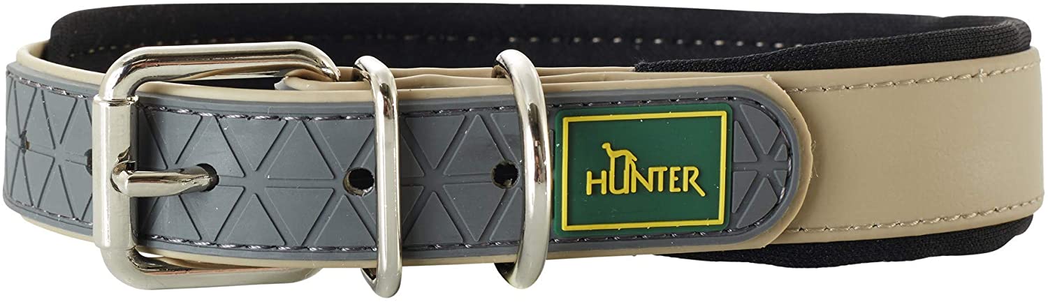  HUNTER Comodidad Cuello cómodo con Suave Neopreno, 55 cm, Color Gris 