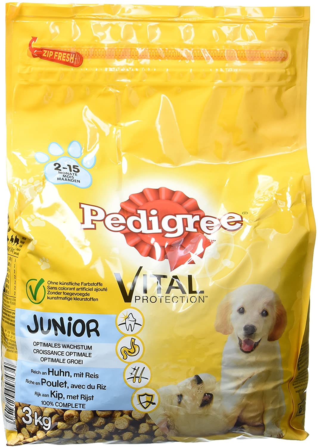  PEDIGREE - pienso de Pollo para Perros Junior 