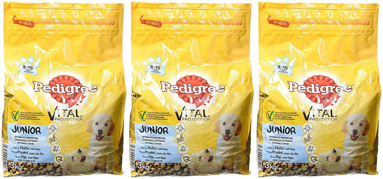  PEDIGREE - pienso de Pollo para Perros Junior 
