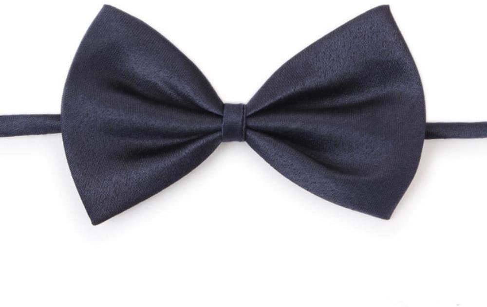  PENVEAT Precioso Gato y Collar de Perro Pajarita Correa Ajustable para el Cuello Accesorios de Aseo para Perros Pajarita Productos para Mascotas Suministros para Gatos, Negro, 5 Piezas 