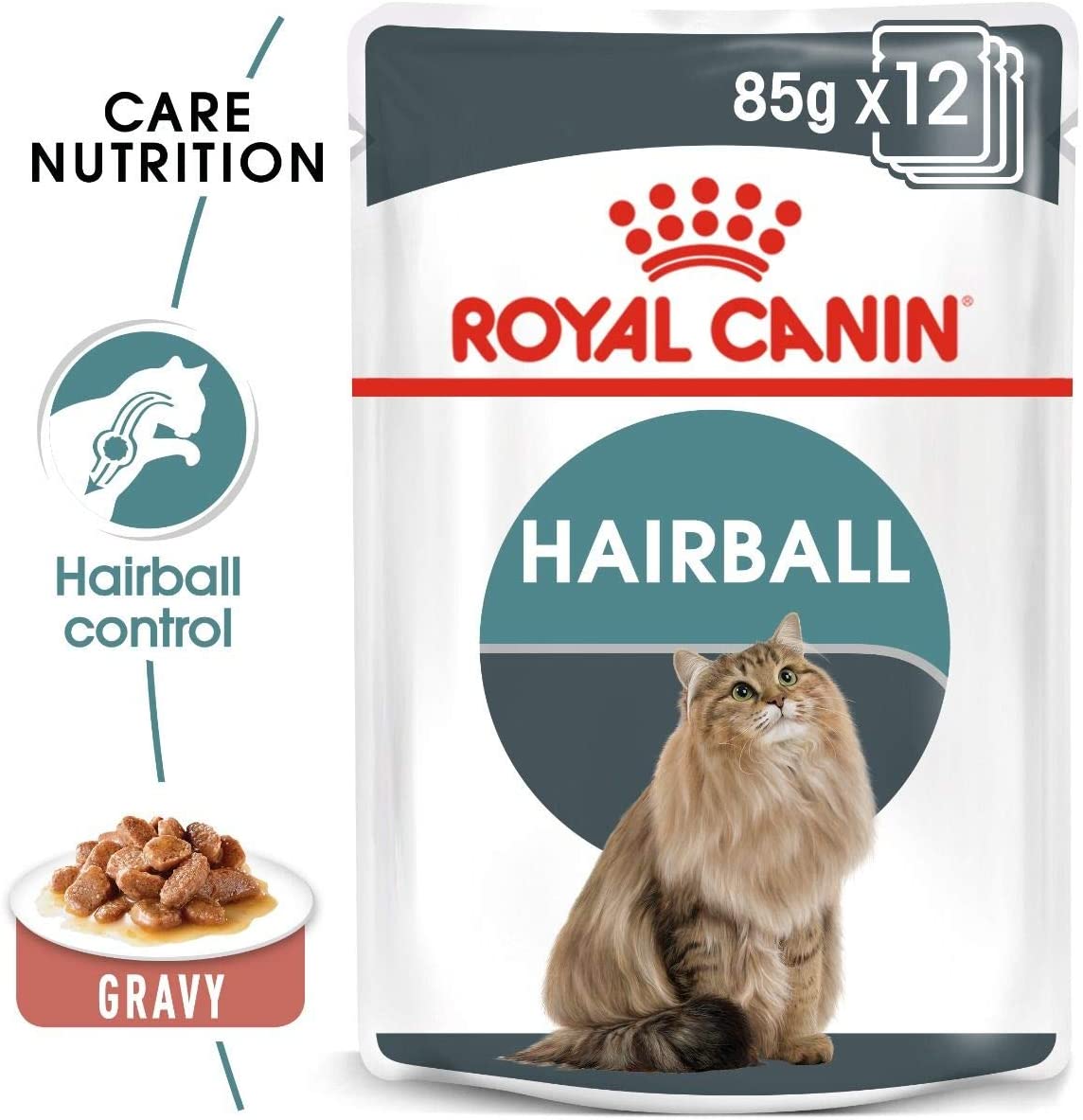  Royal Canin Comida para Gatos Hairball Care, 12 x 85 g 