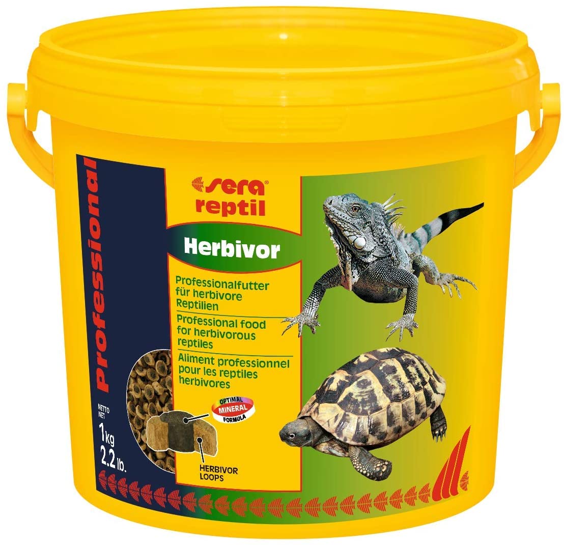  Sera Reptil Professional Herbivor, alimentación profesional para reptiles herbívoros, paquete de 1 